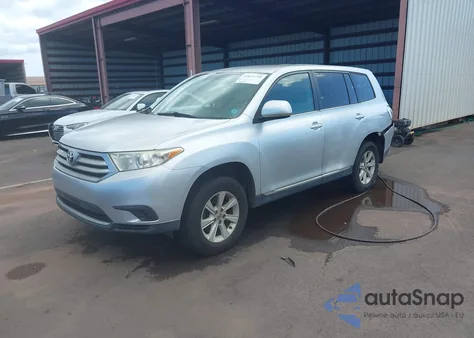 2013 Toyota Highlander Base Plus V6/Base V6/Se V6 из США, поврежденный, VIN 5TDZK3EH2DS112674